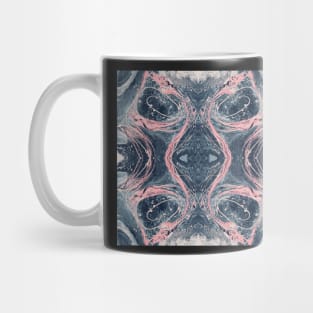 Fluid painting snake lair kaleidoscope dark Mug